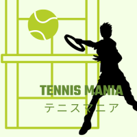 テニスマニア　ロゴ